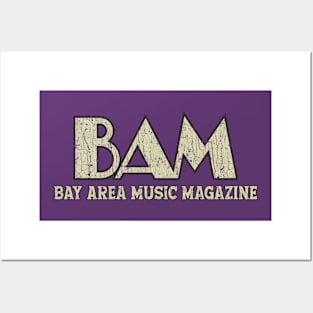 Bay Area Music (BAM) 1976 Posters and Art